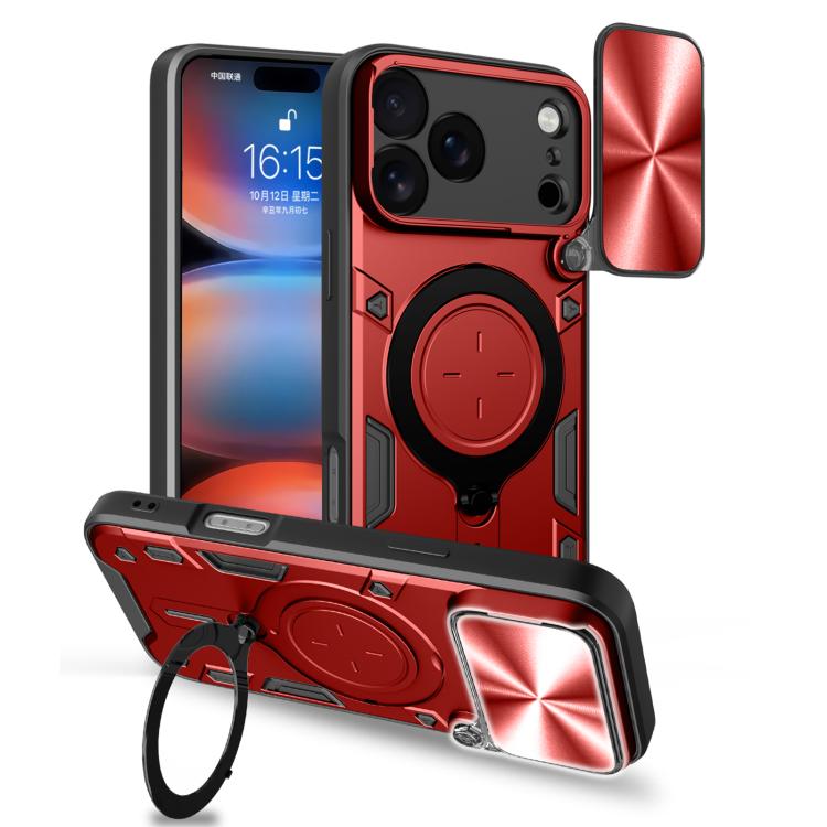 Ốp lưng điện thoại có giá đỡ nam châm trượt họa tiết CD, dành cho iPhone 17e / 16e, dành cho iPhone 17 Pro Max, dành cho iPhone 17 Pro, dành cho iPhone 17, dành cho iPhone Air, dành cho iPhone 16 Pro Max, dành cho iPhone 16 Pro, dành cho iPhone 16 Plus