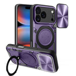 Ốp lưng điện thoại có giá đỡ nam châm trượt họa tiết CD, dành cho iPhone 17e / 16e, dành cho iPhone 17 Pro Max, dành cho iPhone 17 Pro, dành cho iPhone 17, dành cho iPhone Air, dành cho iPhone 16 Pro Max, dành cho iPhone 16 Pro, dành cho iPhone 16 Plus