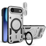 Ốp lưng điện thoại có giá đỡ nam châm trượt họa tiết CD, dành cho iPhone 17e / 16e, dành cho iPhone 17 Pro Max, dành cho iPhone 17 Pro, dành cho iPhone 17, dành cho iPhone Air, dành cho iPhone 16 Pro Max, dành cho iPhone 16 Pro, dành cho iPhone 16 Plus