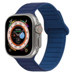 Dây đồng hồ silicone vòng nam châm, dành cho Apple Watch 7 41mm, dành cho Apple Watch 7 45mm, dành cho Apple Watch SE 40mm