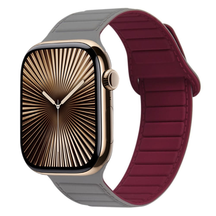 Dây đồng hồ silicone từ tính Loop, dành cho Apple Watch Series 10 46mm, dành cho Apple Watch Series 10 42mm, dành cho Apple Watch SE 2023 44mm
