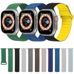 Dây đồng hồ silicone từ tính Loop, dành cho Apple Watch Series 10 46mm, dành cho Apple Watch Series 10 42mm, dành cho Apple Watch SE 2023 44mm