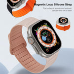 Dây đồng hồ silicone vòng nam châm, dành cho Apple Watch 5 44mm, dành cho Apple Watch 5 40mm, dành cho Apple Watch 4 44mm