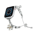 Dây đeo đồng hồ kim loại hạt, dành cho Apple Watch 38mm
