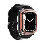 Dây đeo đồng hồ TPU liền khối Armor Case, dành cho Apple Watch SE 2025 / 2023 44mm, Apple Watch SE 2025 / 2023 40mm, Apple Watch Series 11 / 10 42mm, Apple Watch Ultra 3 / 2 49mm, Apple Watch 9 45mm, Apple Watch 9 41mm