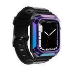 Dây đeo đồng hồ TPU liền khối Armor Case, dành cho Apple Watch SE 2025 / 2023 44mm, Apple Watch SE 2025 / 2023 40mm, Apple Watch Series 11 / 10 42mm, Apple Watch Ultra 3 / 2 49mm, Apple Watch 9 45mm, Apple Watch 9 41mm