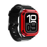 Dây đeo đồng hồ TPU liền khối Armor Case, dành cho Apple Watch SE 2025 / 2023 44mm, Apple Watch SE 2025 / 2023 40mm, Apple Watch Series 11 / 10 42mm, Apple Watch Ultra 3 / 2 49mm, Apple Watch 9 45mm, Apple Watch 9 41mm