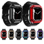Dây đeo đồng hồ TPU liền khối Armor Case, dành cho Apple Watch SE 2025 / 2023 44mm, Apple Watch SE 2025 / 2023 40mm, Apple Watch Series 11 / 10 42mm, Apple Watch Ultra 3 / 2 49mm, Apple Watch 9 45mm, Apple Watch 9 41mm