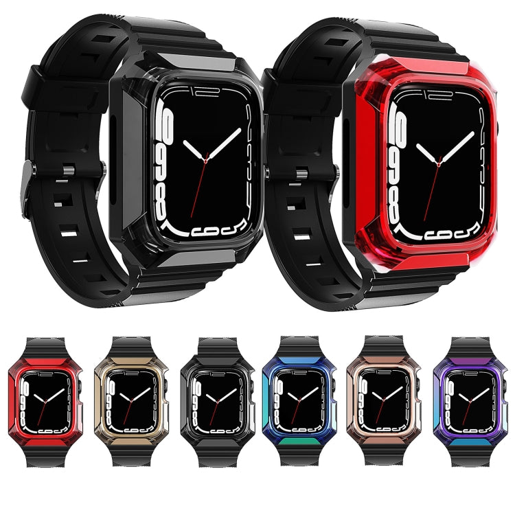 Dây đeo đồng hồ TPU liền khối Armor Case, dành cho Apple Watch SE 2025 / 2023 44mm, Apple Watch SE 2025 / 2023 40mm, Apple Watch Series 11 / 10 42mm, Apple Watch Ultra 3 / 2 49mm, Apple Watch 9 45mm, Apple Watch 9 41mm
