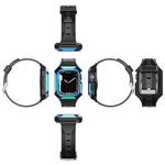 Dây đeo đồng hồ TPU liền khối Armor Case, dành cho Apple Watch SE 2025 / 2023 44mm, Apple Watch SE 2025 / 2023 40mm, Apple Watch Series 11 / 10 42mm, Apple Watch Ultra 3 / 2 49mm, Apple Watch 9 45mm, Apple Watch 9 41mm