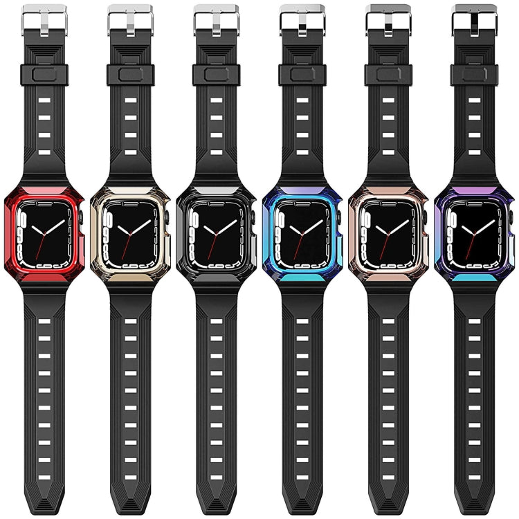 Dây đeo đồng hồ TPU liền khối Armor Case, dành cho Apple Watch SE 2025 / 2023 44mm, Apple Watch SE 2025 / 2023 40mm, Apple Watch Series 11 / 10 42mm, Apple Watch Ultra 3 / 2 49mm, Apple Watch 9 45mm, Apple Watch 9 41mm