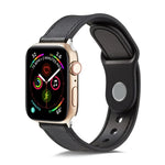 Dây đồng hồ da thật TPU+ khóa đơn, dành cho Apple Watch Series 7 41mm / 6 & SE & 5 & 4 40mm / 3 & 2 & 1 38mm, dành cho Apple Watch Series 7 45mm / 6 & SE & 5 & 4 44mm / 3 & 2 & 1 42mm, dành cho Apple Watch Series 8&7 41mm / SE 2&6&SE&5&4 40mm / 3&2&1 38mm