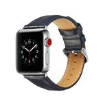 Dây đồng hồ da thuộc hạt thô Crazy Horse, dành cho Apple Watch Series 7 41mm / 6 & SE & 5 & 4 40mm / 3 & 2 & 1 38mm, dành cho Apple Watch Series 7 45mm / 6 & SE & 5 & 4 44mm / 3 & 2 & 1 42mm