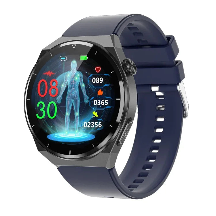 Đồng hồ thông minh TK20 màn hình 1.39 inch dây silicone, Hỗ trợ ECG / Chăm sóc gia đình từ xa / Giám sát nhiệt độ cơ thể, Dây silicone (Đỏ), Dây silicone (Đen), Dây silicone (Xanh dương)