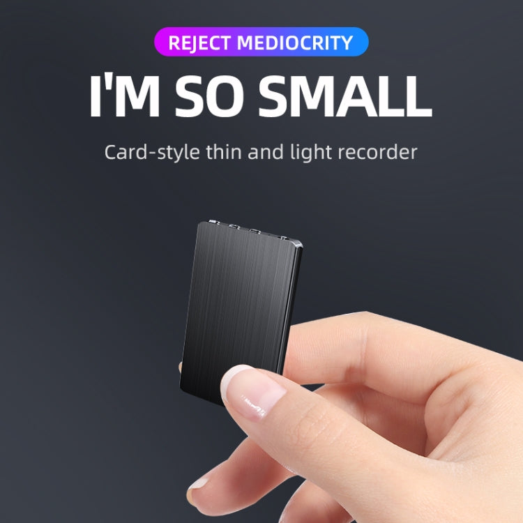 Máy ghi âm điều khiển giọng nói thông minh giảm tiếng ồn HD siêu mỏng JNN M2, 4GB, 8GB, 16GB, 32GB, 64GB