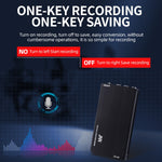 Máy ghi âm điều khiển giọng nói thông minh giảm tiếng ồn HD siêu mỏng JNN M2, 4GB, 8GB, 16GB, 32GB, 64GB