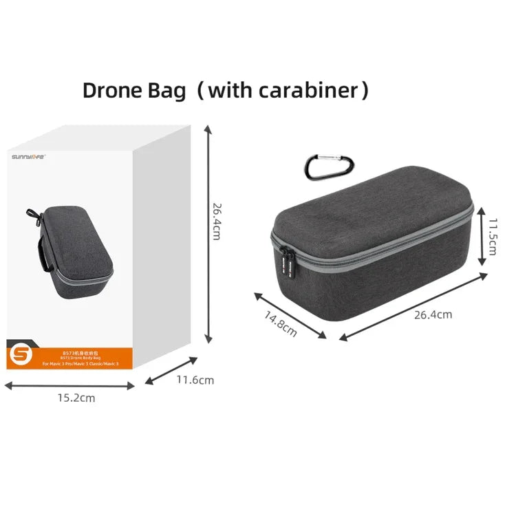 Túi đựng Sunnylife, túi xách tay, dành cho DJI Mavic 3 Classic / 3 thân máy drone