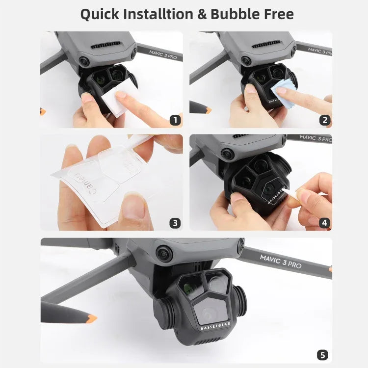 Bộ 2 miếng kính cường lực chống nổ HD Sunnylife M3P-BHM578, Sunnylife cho DJI Mavic 3 Pro