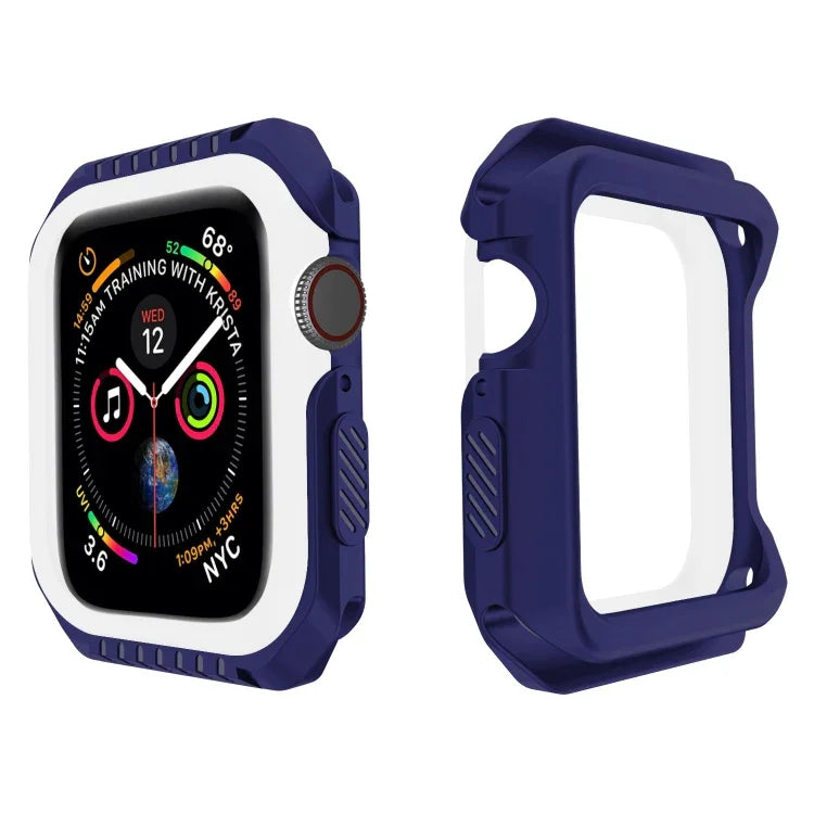Ốp bảo vệ chống sốc hai màu, Dành cho Apple Watch Series 3 & 2 & 1 42mm, Dành cho Apple Watch Series 6 & SE & 5 & 4 44mm