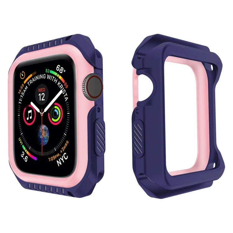Ốp bảo vệ chống sốc hai màu, Dành cho Apple Watch Series 3 & 2 & 1 42mm, Dành cho Apple Watch Series 6 & SE & 5 & 4 44mm