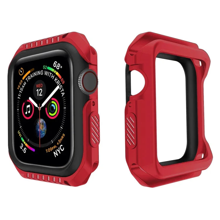 Ốp bảo vệ chống sốc hai màu, Dành cho Apple Watch Series 3 & 2 & 1 42mm, Dành cho Apple Watch Series 6 & SE & 5 & 4 44mm