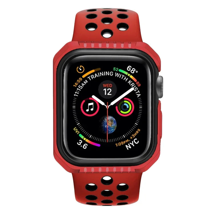 Ốp bảo vệ chống sốc hai màu, Dành cho Apple Watch Series 3 & 2 & 1 42mm, Dành cho Apple Watch Series 6 & SE & 5 & 4 44mm