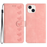Bao da điện thoại dập nổi bảy con bướm, dành cho iPhone 14 Pro Max, iPhone 13 Pro Max, iPhone 13 Pro, iPhone 13, iPhone 13 mini, iPhone 12, iPhone 12 Pro Max, iPhone 12 Pro