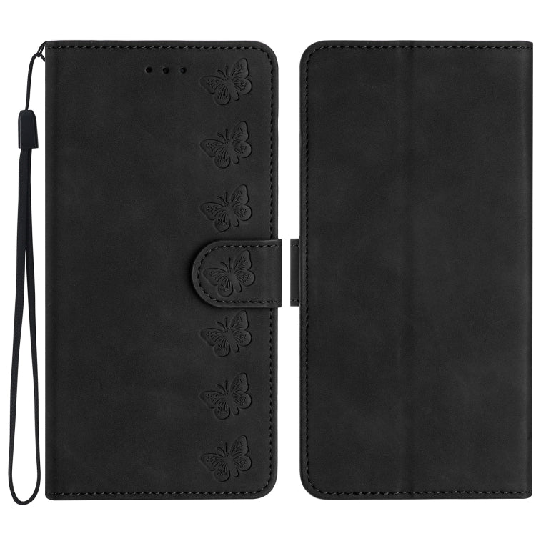 Ốp lưng điện thoại da dập nổi bảy con bướm, dành cho iPhone 16e / 17e, dành cho iPhone 17 Pro Max, dành cho iPhone 17 Pro, dành cho iPhone 17, dành cho iPhone Air, dành cho iPhone 16 Pro Max, dành cho iPhone 16 Pro, dành cho iPhone 16 Plus