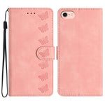 Ốp lưng điện thoại da dập nổi bảy con bướm, dành cho iPhone 16e / 17e, dành cho iPhone 17 Pro Max, dành cho iPhone 17 Pro, dành cho iPhone 17, dành cho iPhone Air, dành cho iPhone 16 Pro Max, dành cho iPhone 16 Pro, dành cho iPhone 16 Plus