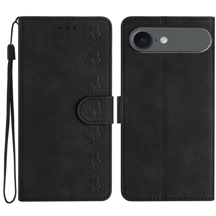 Ốp lưng điện thoại da dập nổi bảy con bướm, dành cho iPhone 16e / 17e, dành cho iPhone 17 Pro Max, dành cho iPhone 17 Pro, dành cho iPhone 17, dành cho iPhone Air, dành cho iPhone 16 Pro Max, dành cho iPhone 16 Pro, dành cho iPhone 16 Plus
