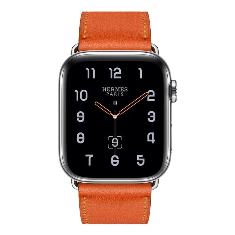 Dây đồng hồ thay thế bằng da, dành cho Apple Watch Series 7 41mm / 6 & SE & 5 & 4 40mm / 3 & 2 & 1 38mm, dành cho Apple Watch Series 7 45mm / 6 & SE & 5 & 4 44mm / 3 & 2 & 1 42mm