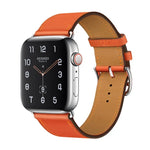 Dây đồng hồ thay thế bằng da, dành cho Apple Watch Series 7 41mm / 6 & SE & 5 & 4 40mm / 3 & 2 & 1 38mm, dành cho Apple Watch Series 7 45mm / 6 & SE & 5 & 4 44mm / 3 & 2 & 1 42mm