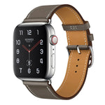 Dây đồng hồ thay thế bằng da, dành cho Apple Watch Series 7 41mm / 6 & SE & 5 & 4 40mm / 3 & 2 & 1 38mm, dành cho Apple Watch Series 7 45mm / 6 & SE & 5 & 4 44mm / 3 & 2 & 1 42mm