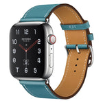 Dây đồng hồ thay thế bằng da, dành cho Apple Watch Series 7 41mm / 6 & SE & 5 & 4 40mm / 3 & 2 & 1 38mm, dành cho Apple Watch Series 7 45mm / 6 & SE & 5 & 4 44mm / 3 & 2 & 1 42mm