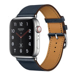 Dây đồng hồ thay thế bằng da, dành cho Apple Watch Series 7 41mm / 6 & SE & 5 & 4 40mm / 3 & 2 & 1 38mm, dành cho Apple Watch Series 7 45mm / 6 & SE & 5 & 4 44mm / 3 & 2 & 1 42mm