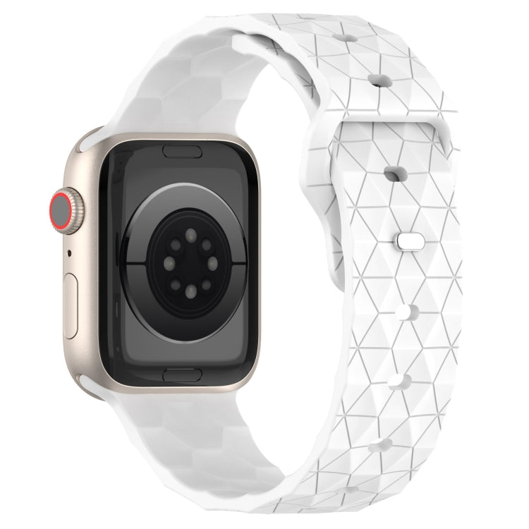 Dây đồng hồ silicone họa tiết bóng đá, dành cho Apple Watch 8 41mm, dành cho Apple Watch 8 45mm, dành cho Apple Watch SE 2022 40mm, dành cho Apple Watch SE 2022 44mm