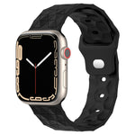 Dây đồng hồ silicone họa tiết bóng đá, dành cho Apple Watch 8 41mm, dành cho Apple Watch 8 45mm, dành cho Apple Watch SE 2022 40mm, dành cho Apple Watch SE 2022 44mm