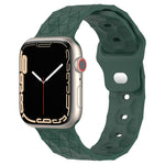 Dây đồng hồ silicone họa tiết bóng đá, dành cho Apple Watch 8 41mm, dành cho Apple Watch 8 45mm, dành cho Apple Watch SE 2022 40mm, dành cho Apple Watch SE 2022 44mm