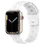 Dây đồng hồ silicone họa tiết bóng đá, dành cho Apple Watch 6 40mm, dành cho Apple Watch 6 44mm, dành cho Apple Watch 5 44mm, dành cho Apple Watch 5 40mm