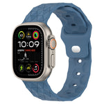 Dây đồng hồ silicone họa tiết bóng đá, dành cho Apple Watch Ultra 2 49mm, dành cho Apple Watch 9 45mm, dành cho Apple Watch 9 41mm, dành cho Apple Watch Ultra 49mm