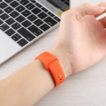 Dây đồng hồ thay thế silicone, đoạn ngắn (nữ), dành cho Apple Watch Series 8&7 41mm / SE 2&6&SE&5&4 40mm / 3&2&1 38mm, dành cho Apple Watch Ultra 49mm / Series 8&7 45mm / SE 2&6&SE&5&4 44mm / 3&2&1 42mm