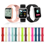 Dây đồng hồ thay thế silicone, đoạn ngắn (nữ), dành cho Apple Watch Series 8&7 41mm / SE 2&6&SE&5&4 40mm / 3&2&1 38mm, dành cho Apple Watch Ultra 49mm / Series 8&7 45mm / SE 2&6&SE&5&4 44mm / 3&2&1 42mm