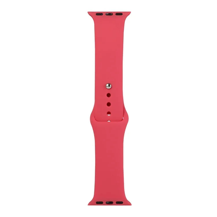 Dây đồng hồ thay thế silicone, Đoạn ngắn (Nữ), Dành cho Apple Watch Series 8&7 41mm / SE 2&6&SE&5&4 40mm / 3&2&1 38mm
