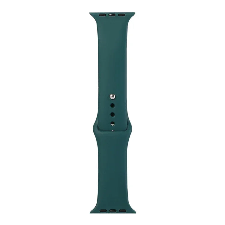 Dây đồng hồ thay thế silicone, Đoạn ngắn (Nữ), Dành cho Apple Watch Series 8&7 41mm / SE 2&6&SE&5&4 40mm / 3&2&1 38mm