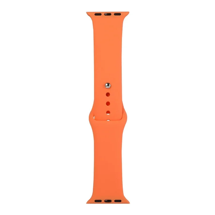 Dây đồng hồ thay thế silicone, Đoạn ngắn (Nữ), Dành cho Apple Watch Series 8&7 41mm / SE 2&6&SE&5&4 40mm / 3&2&1 38mm