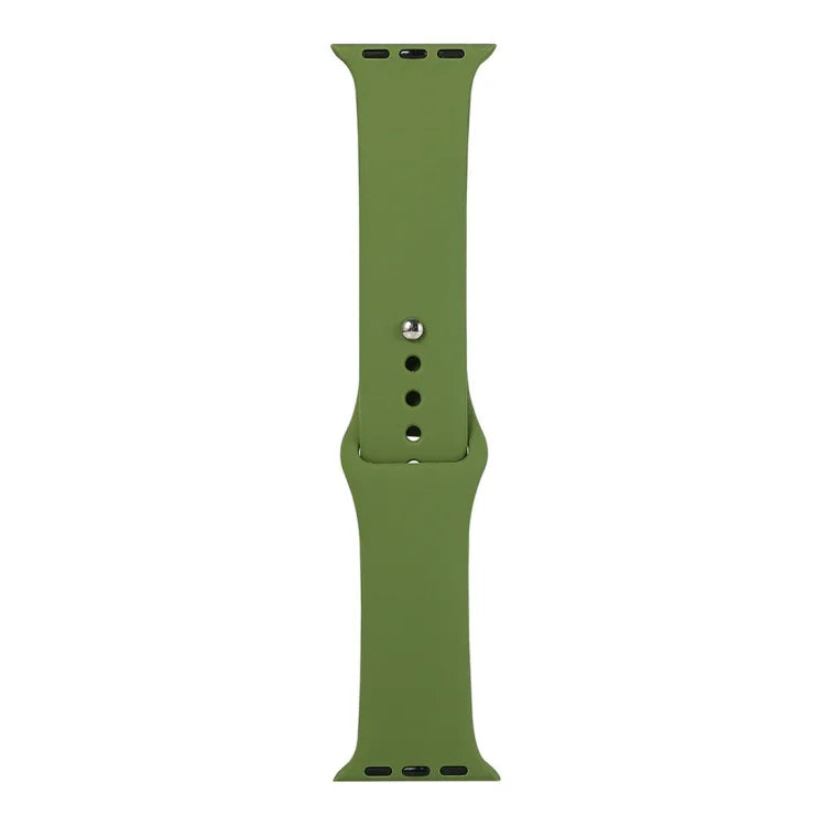 Dây đồng hồ thay thế silicone, Đoạn ngắn (Nữ), Dành cho Apple Watch Series 8&7 41mm / SE 2&6&SE&5&4 40mm / 3&2&1 38mm