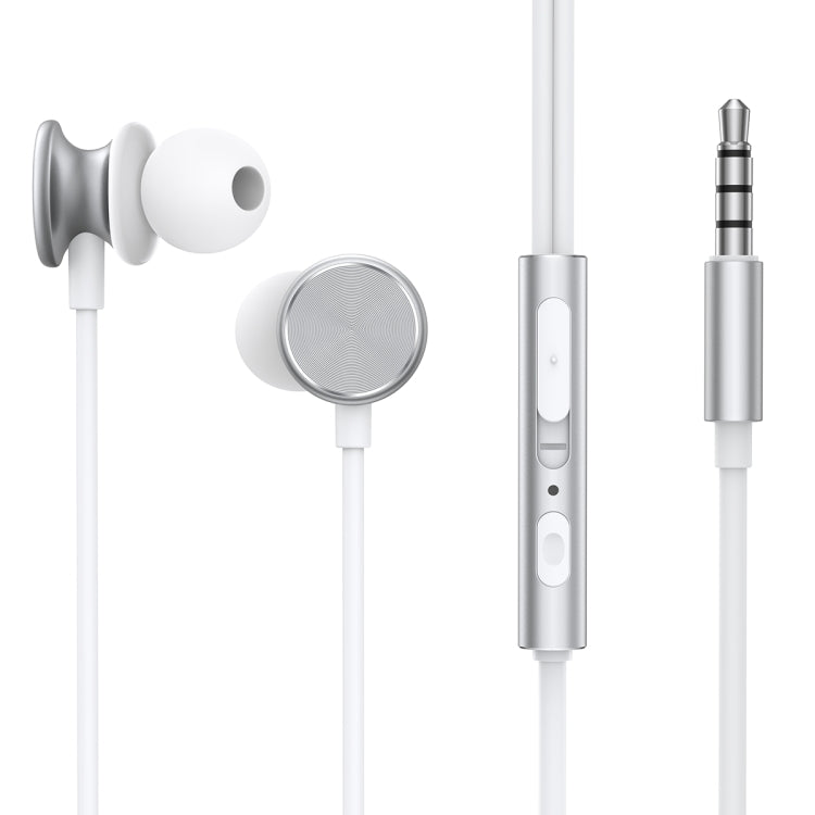 Tai nghe có dây kim loại trong tai JOYROOM JR-EW03 3.5mm, Dài: 1.2m