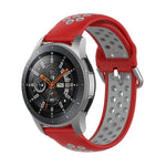 Dây đeo silicone thể thao hai tông màu thay thế đa năng, dành cho Samsung Galaxy Watch 46mm / Gear S3, dành cho Huawei Watch GT2 / Honor Magic Watch 2 46mm