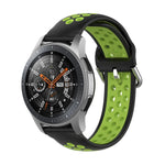 Dây đeo silicone thể thao hai tông màu thay thế đa năng, dành cho Samsung Galaxy Watch 46mm / Gear S3, dành cho Huawei Watch GT2 / Honor Magic Watch 2 46mm