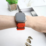 Dây đồng hồ nylon hai đoạn, dành cho Apple Watch 42mm, dành cho Apple Watch 38mm